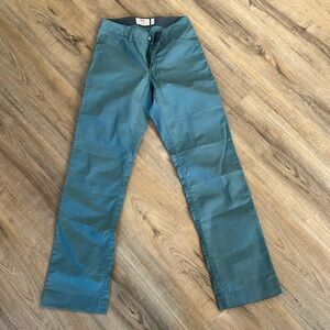 Fjallraven Pants (turquoise) never worn